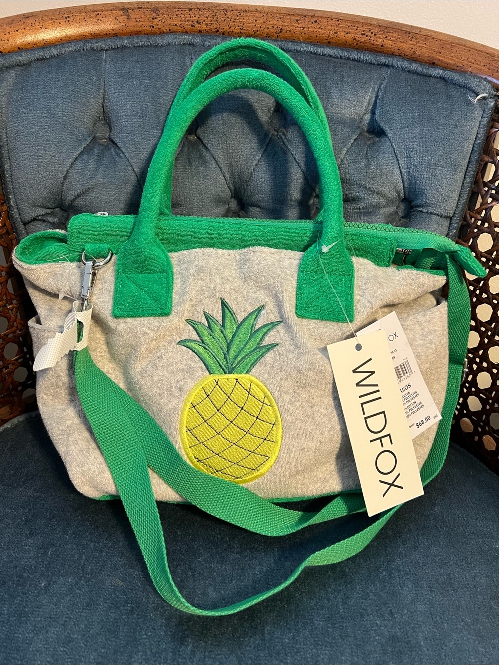 NWT Wildfox Pineapple Bag Purse